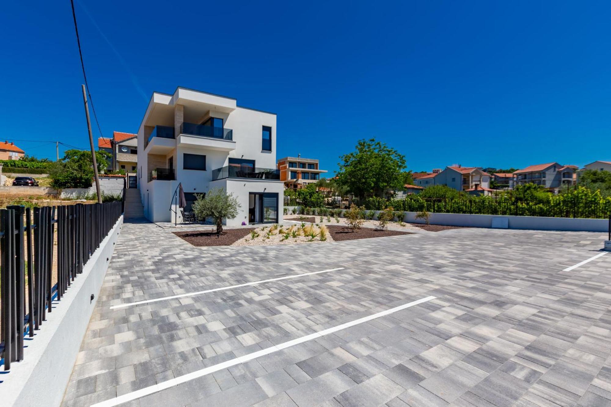 Casa Mia Apartments With Parking Zadar Exterior foto