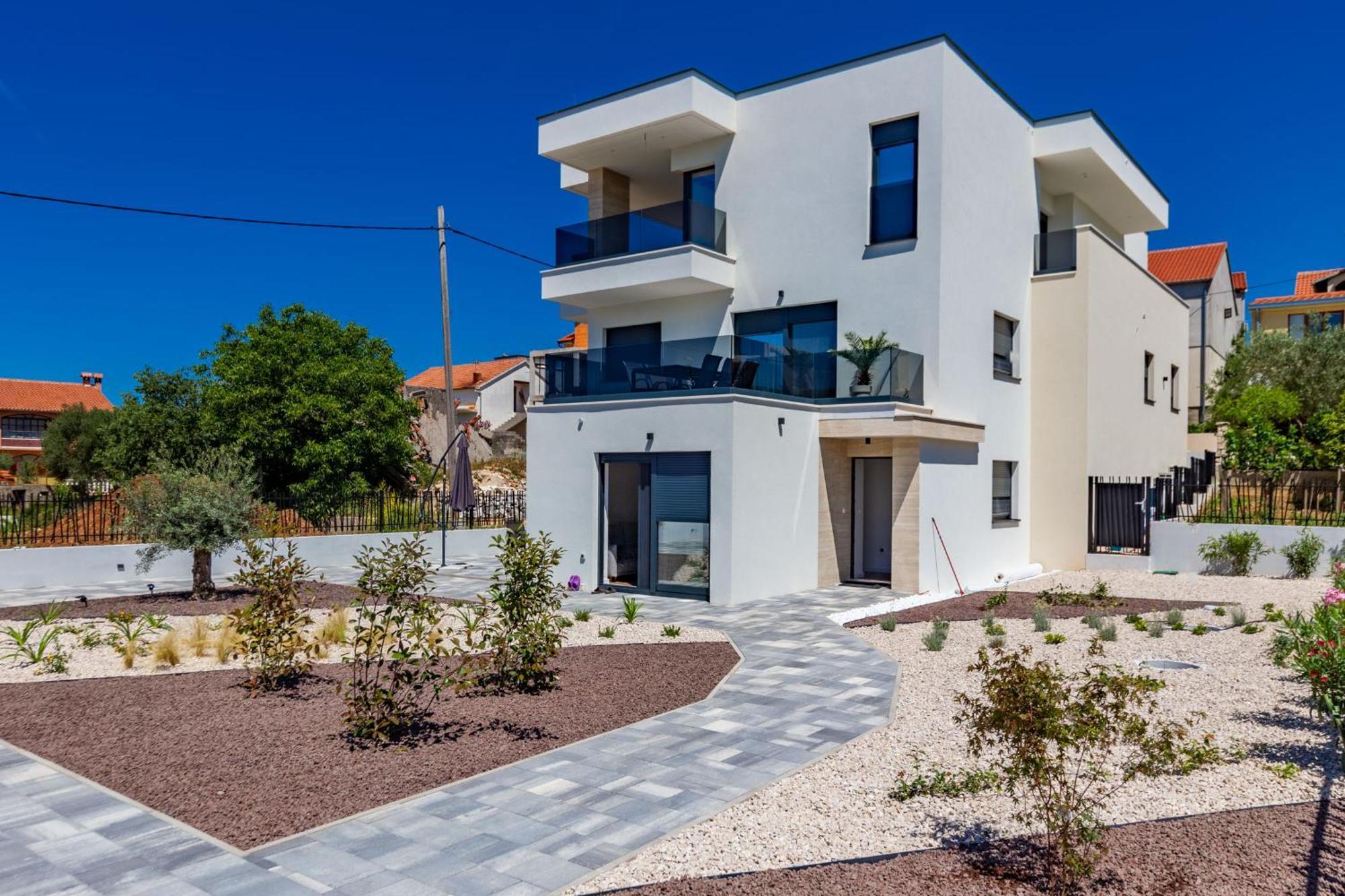 Casa Mia Apartments With Parking Zadar Exterior foto